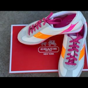 Coach Neon Sneakers $20